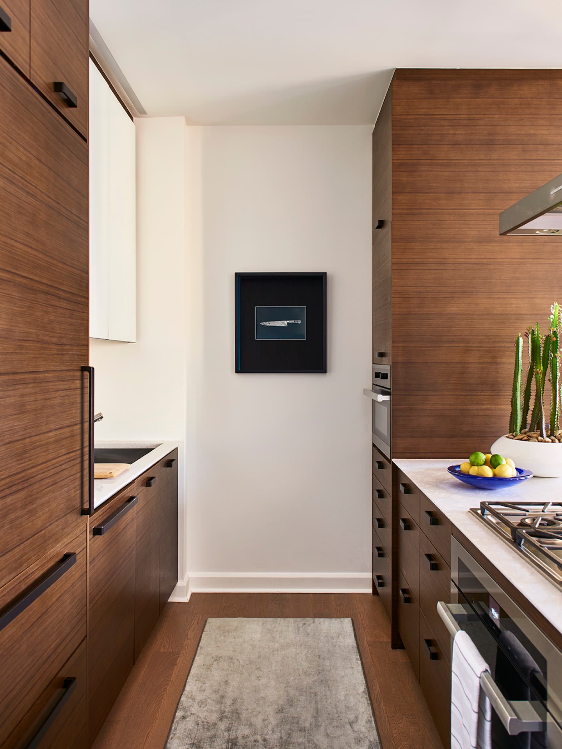 Hudson Yards Residence, New York, New York — interior view 8 by Peter Sandel Design