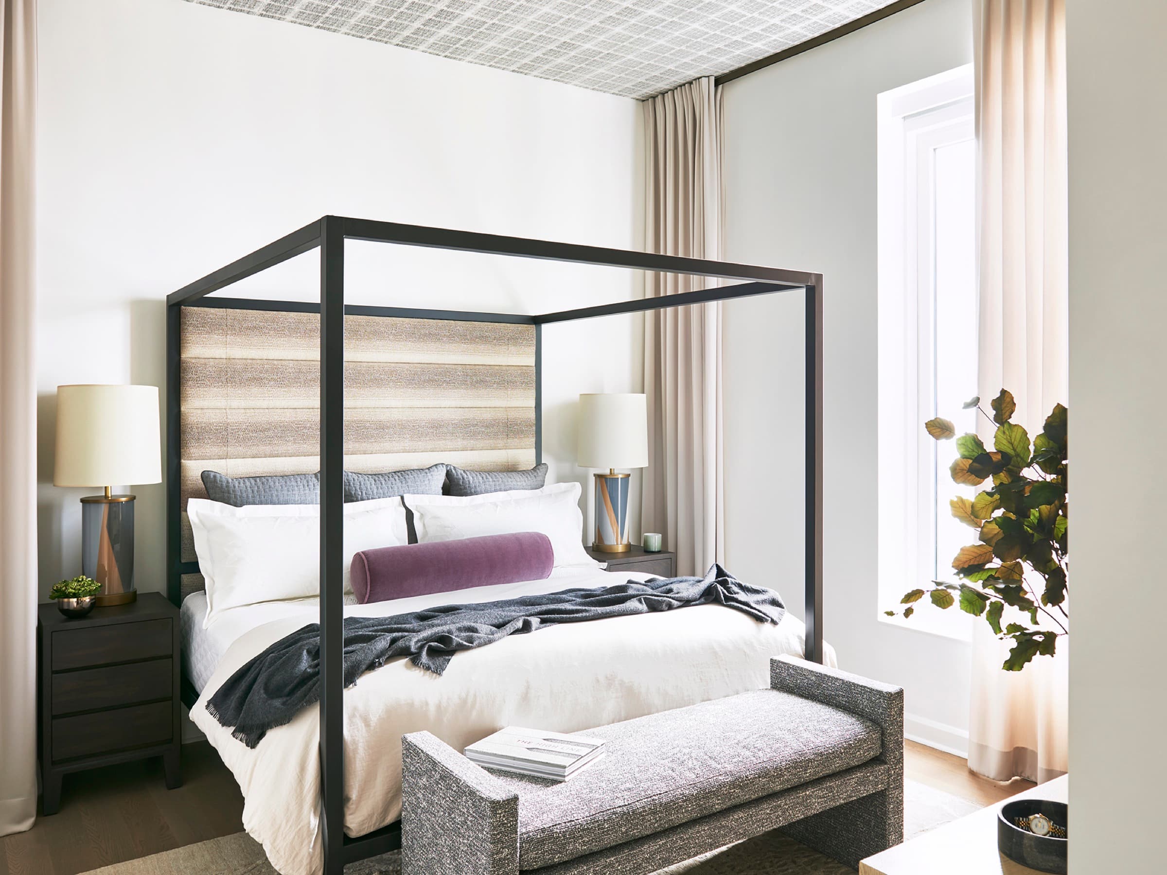 Hudson Yards Residence, New York, New York — interior view 9 by Peter Sandel Design