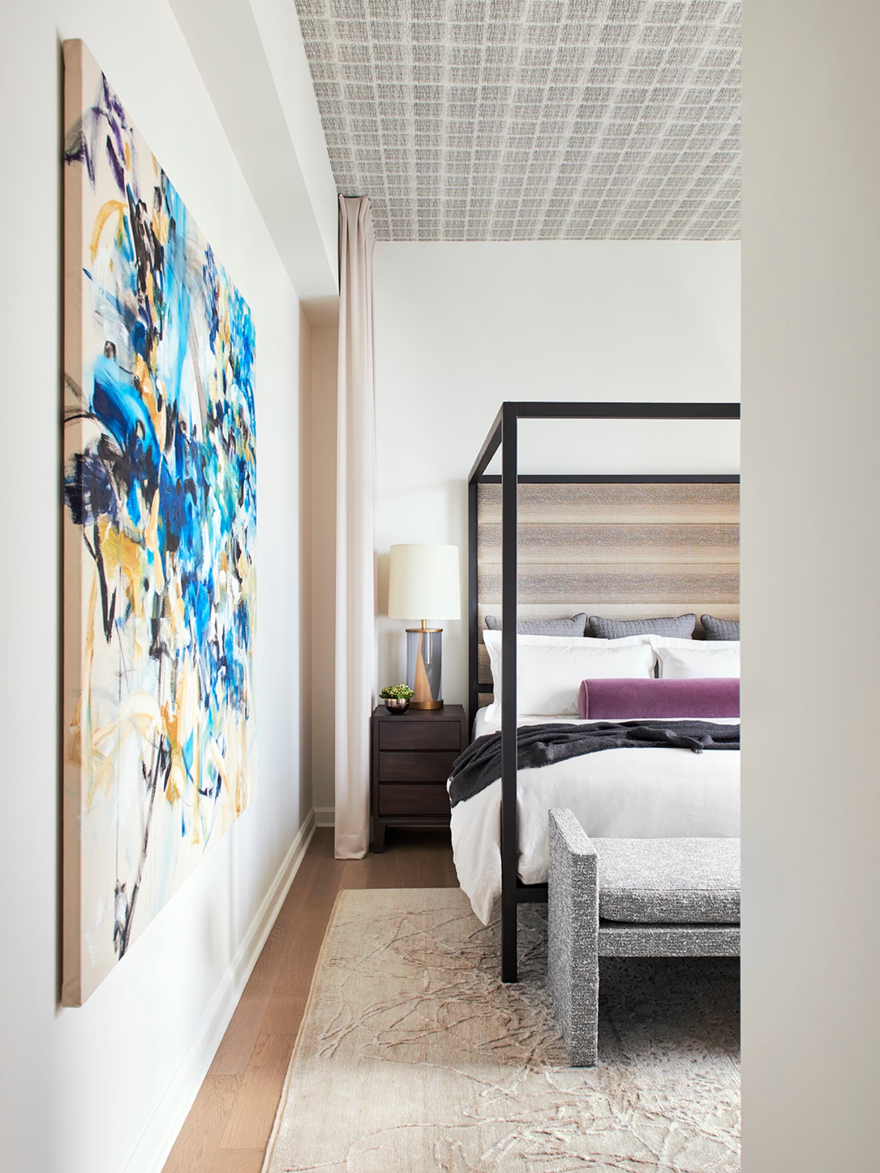 Hudson Yards Residence, New York, New York — interior view 10 by Peter Sandel Design