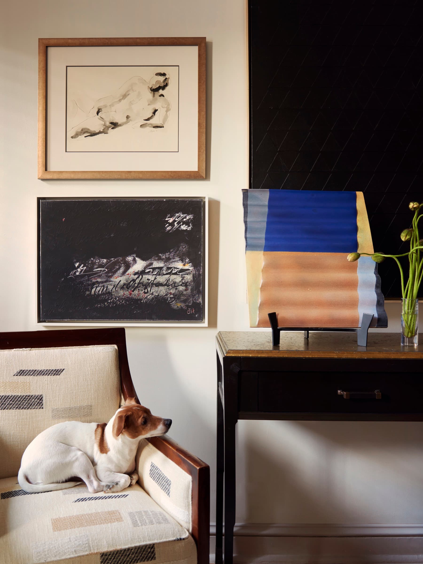 Peter's West Village Home, New York, New York — interior view 7 by Peter Sandel Design
