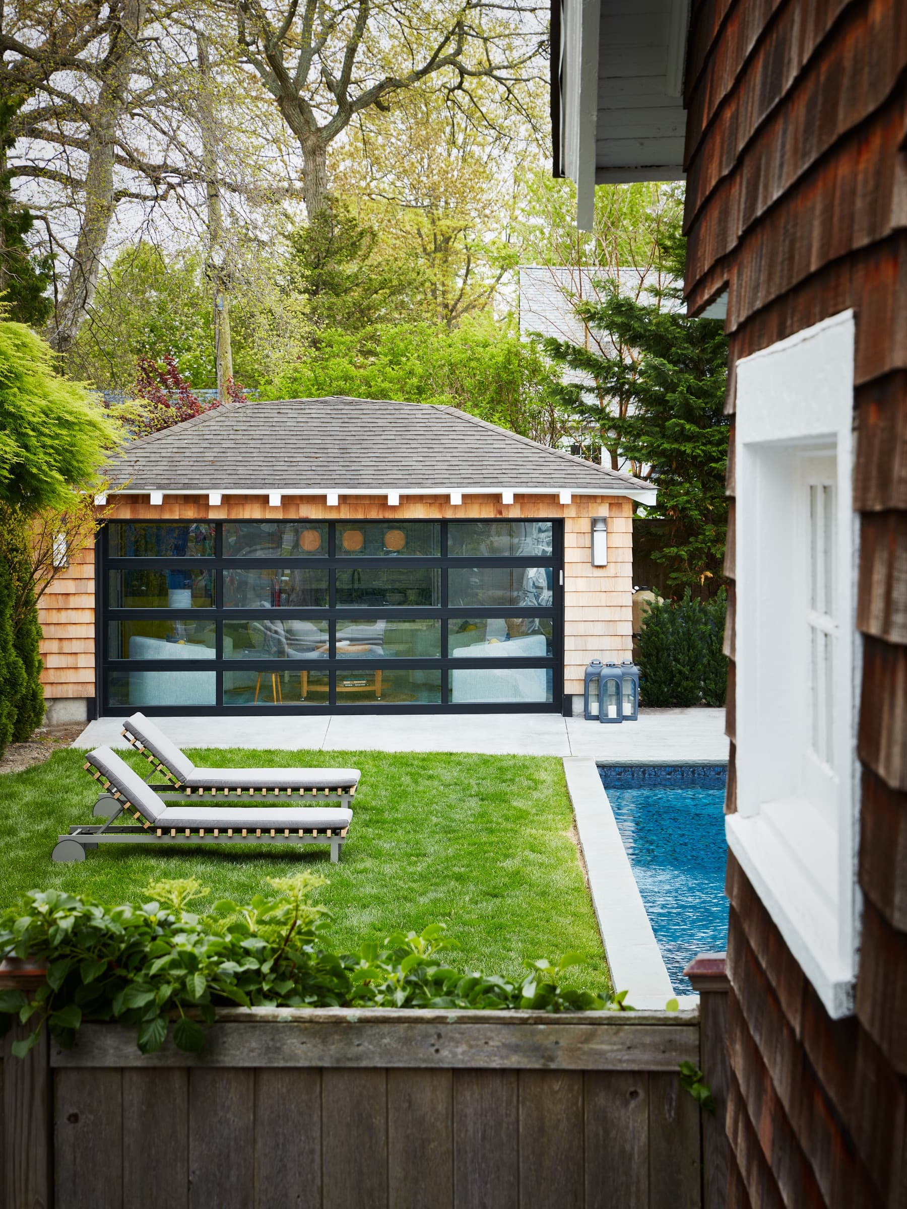 Asbury Park Pool House, Asbury Park, NJ — interior view 13 by Peter Sandel Design