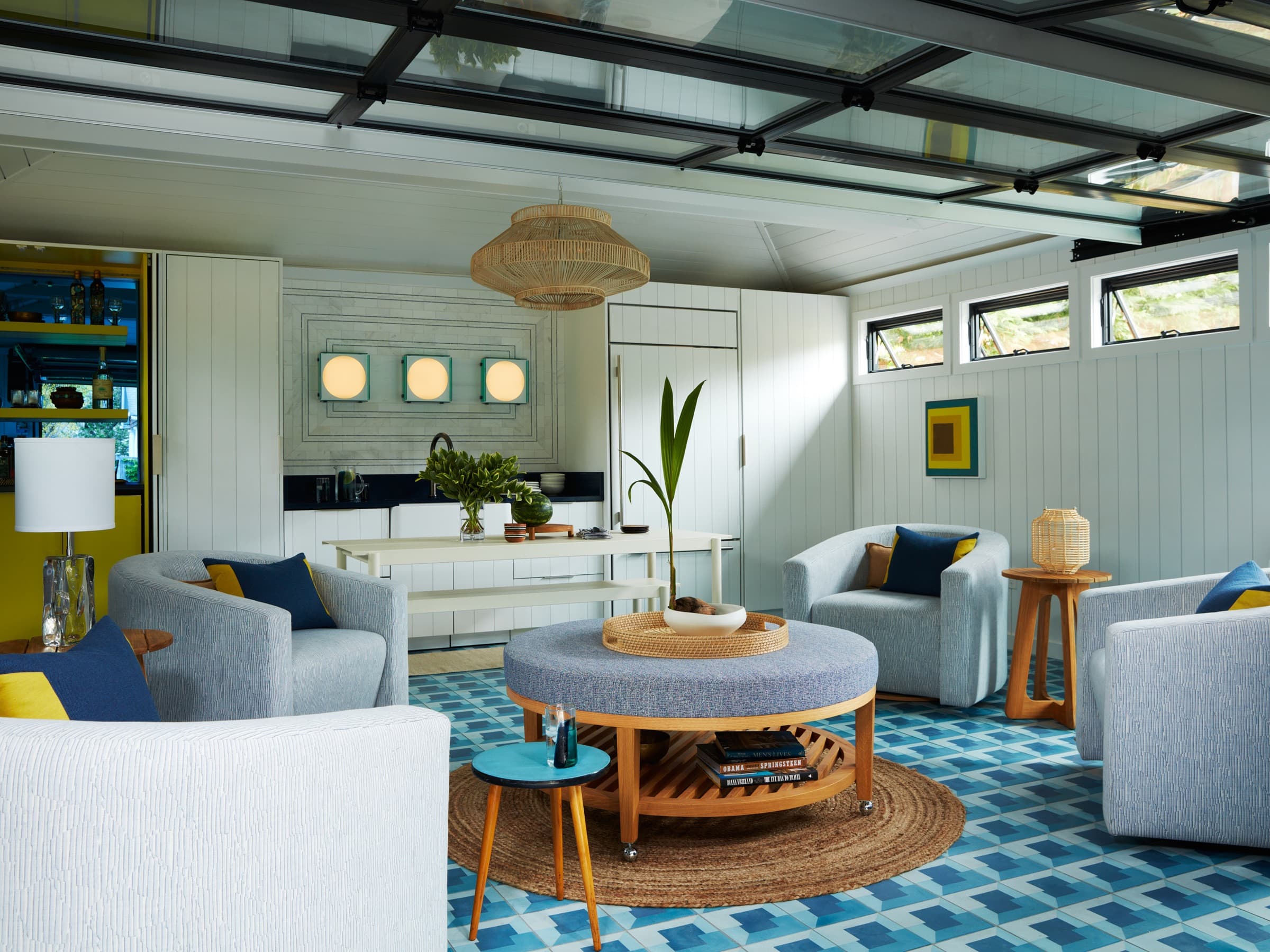 Asbury Park Pool House, Asbury Park, NJ — interior view 5 by Peter Sandel Design