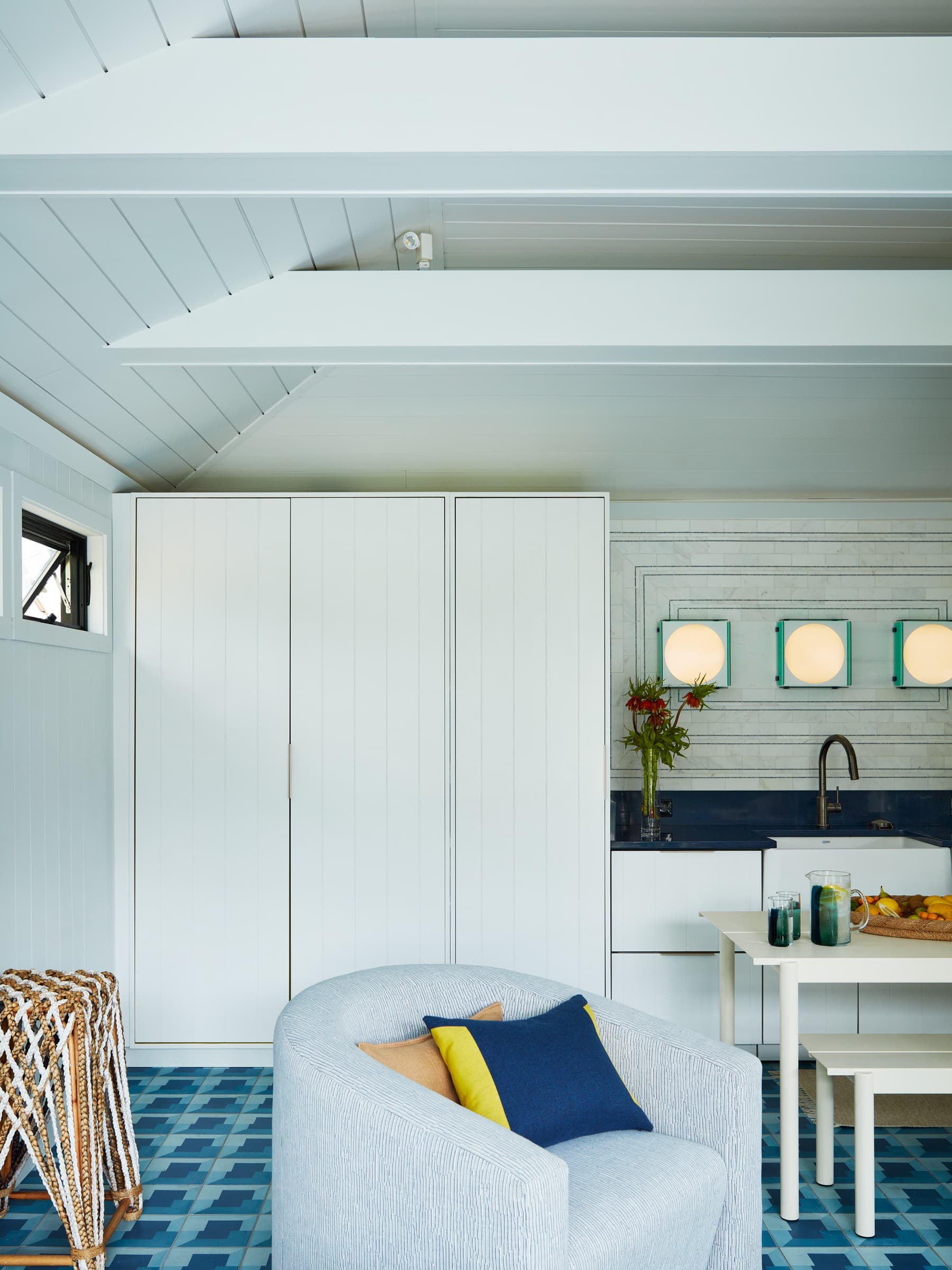 Asbury Park Pool House, Asbury Park, NJ — interior view 6 by Peter Sandel Design